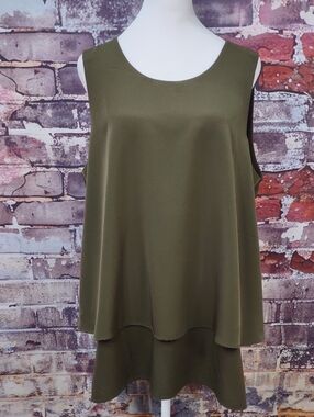 DG2 By Diane Gilman Mixed Media Easy Tank